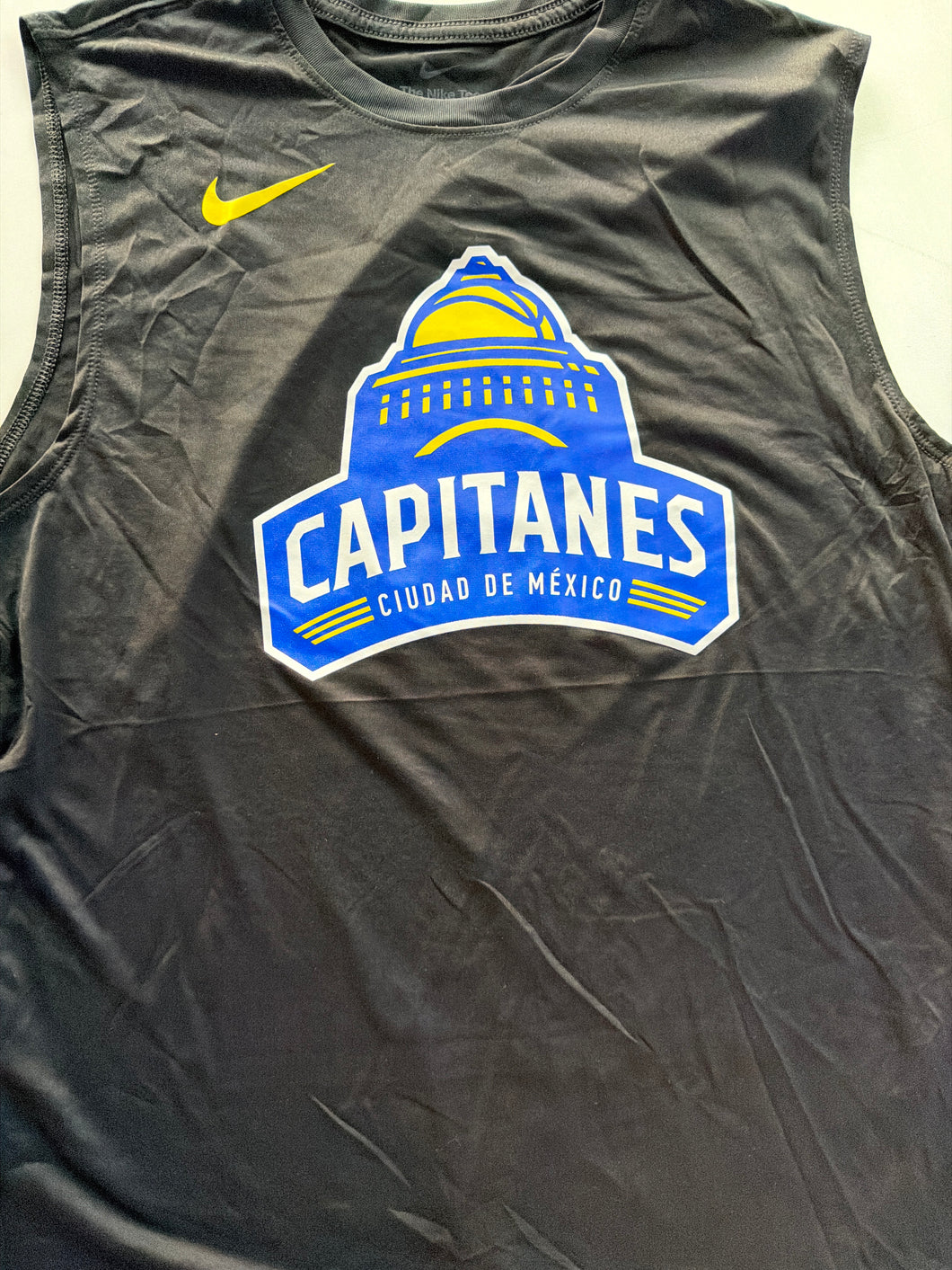 Legend Sleeveless Tee Black