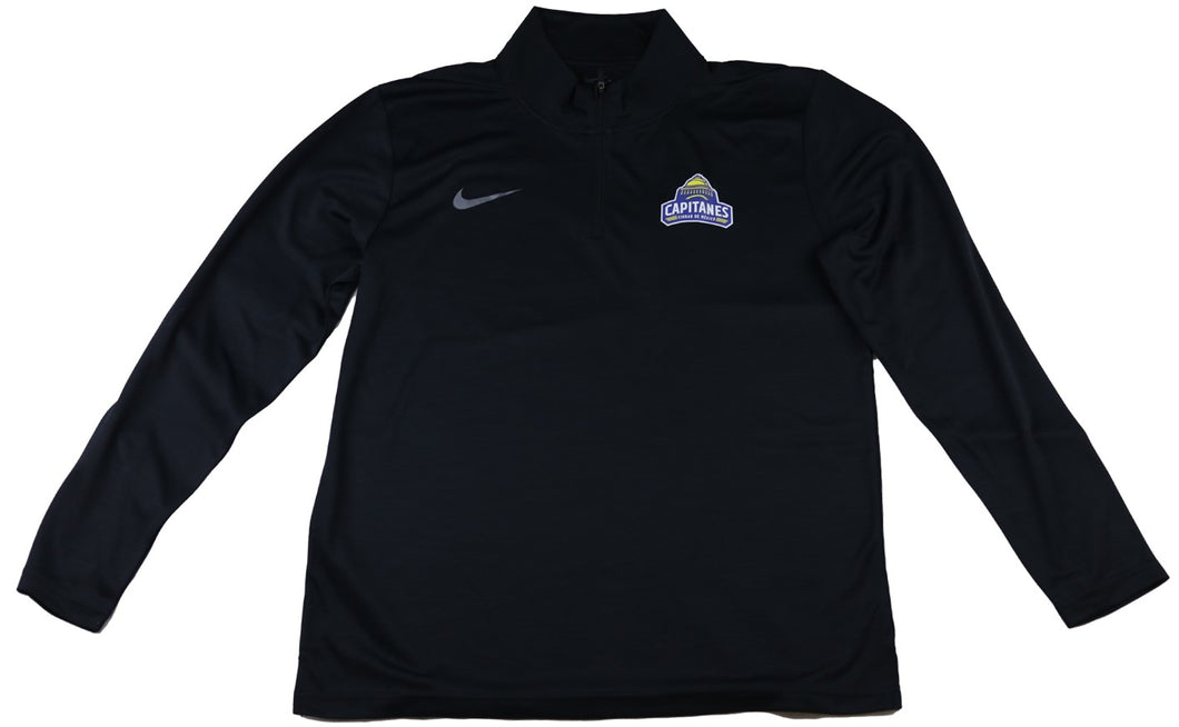 Men - Intensity 1/4 Zip Top Black