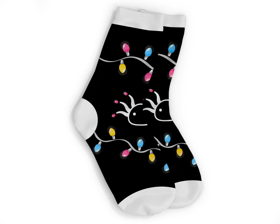 Calcetines Navidad Negro