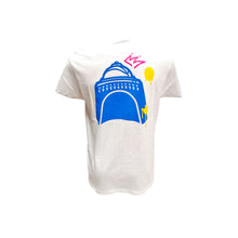 Cargar imagen en el visor de la galería, Playera Blanca Grafitti Capitanes - Espalda Monumento
