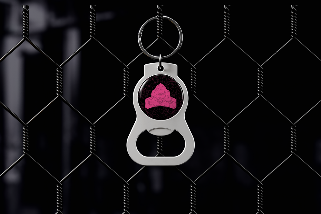 Llavero Destapador Rosa