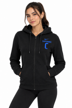 Cargar imagen en el visor de la galería, Woman - Varsity Fleece FZ Hood
