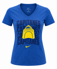 Cargar imagen en el visor de la galería, Women - Tri Blend mid V Tee RBlueHtr
