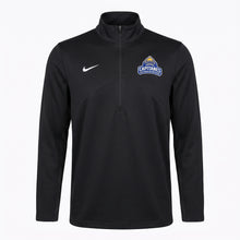 Cargar imagen en el visor de la galería, Men - Intensity Negra 1/4 Zip Top
