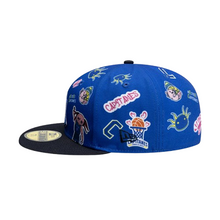 Cargar imagen en el visor de la galería, Capitanes de Ciudad de México NBA G League All Over Logo 59FIFTY Cerrada
