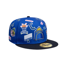 Cargar imagen en el visor de la galería, Capitanes de Ciudad de México NBA G League All Over Logo 59FIFTY Cerrada
