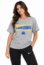 Cargar imagen en el visor de la galería, Women's Cotton SS Boxy Tee DkHeather
