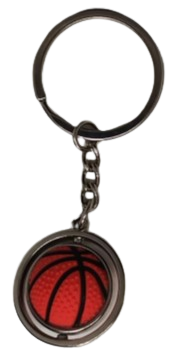 Llavero de Goma Giratoria