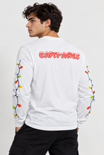 Cargar imagen en el visor de la galería, Playera Blanca Luces Navidad
