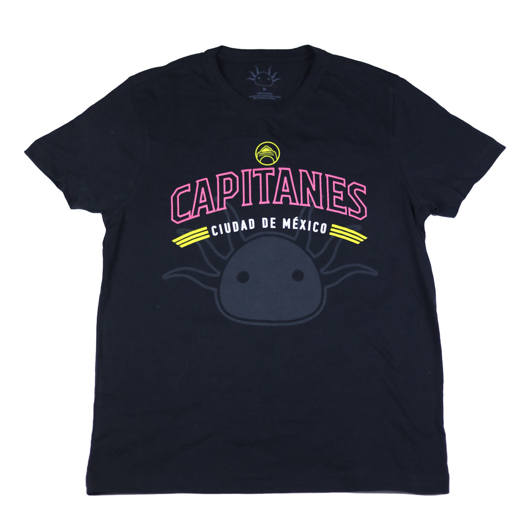 Playera Negra Capitanes